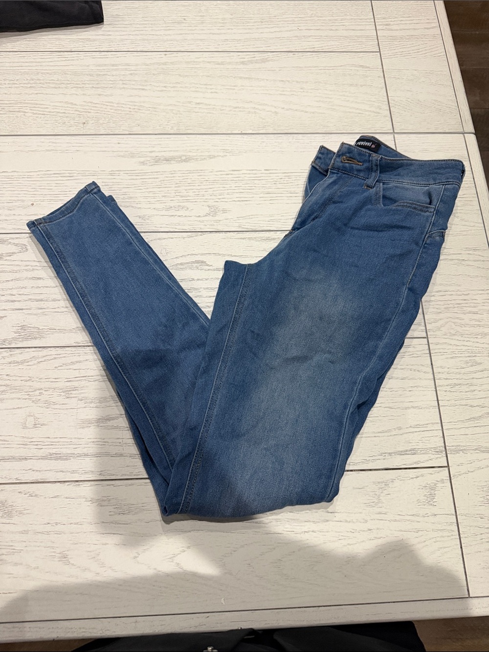 Kids Blue Stretch Denim Jeans